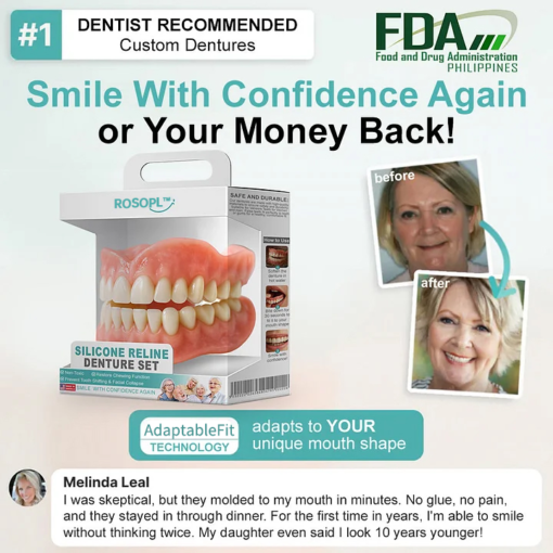 Advanced Customized Full Denture Set