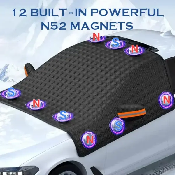 Anti-snow Magnetic Windshield Cover