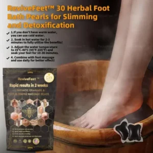 Bee Venom Lymphatic Drainage & Slimming Foot SoakBeads