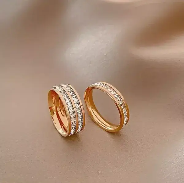 Lymphatic Magnetic Therapy Diamond Ring