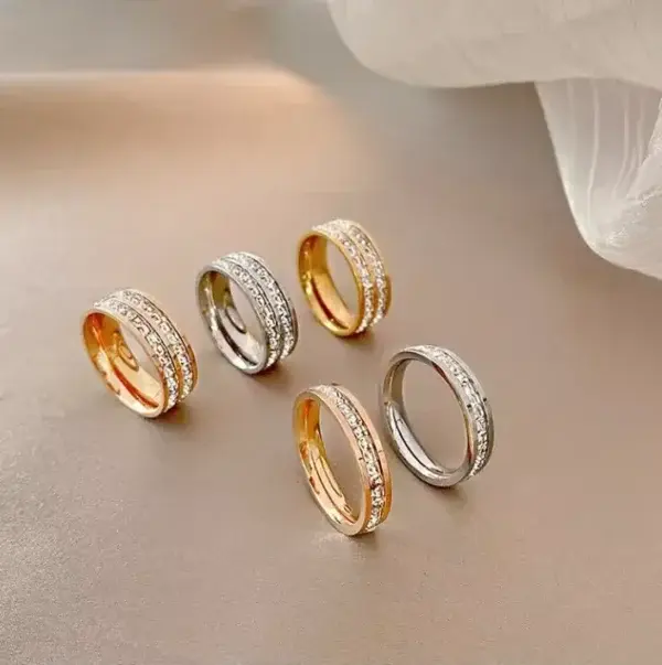 Lymphatic Magnetic Therapy Diamond Ring