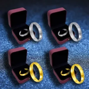 Lymphatic magnetic therapy cats eye ring