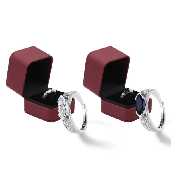 Magnetology Moissanite Diamond Ring