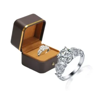 Magnetology Moissanite Diamond Ring