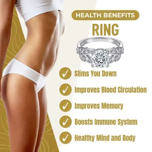 Magnetology Moissanite Diamond Ring