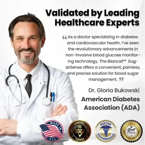 SugarSense High-Precision Glucose Monitoring Device