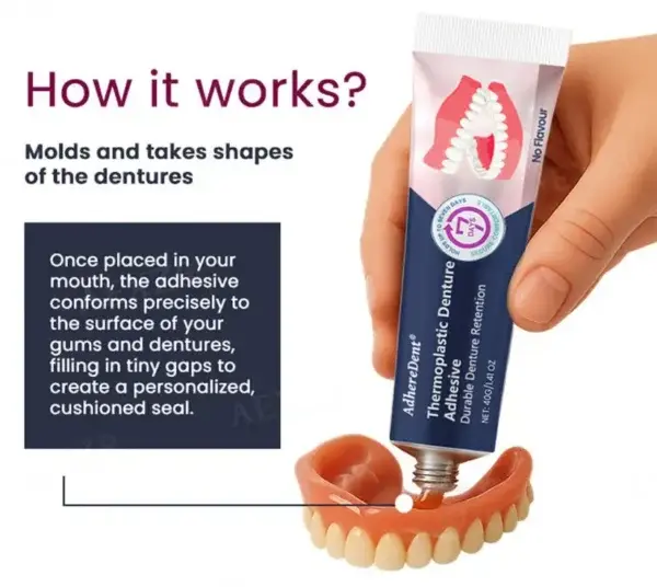 Thermoplastic Denture Adhesive