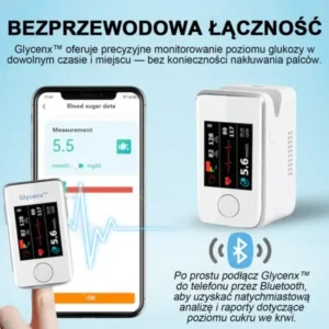 Wyprzedaż Noworoczna- Rabat – 70 % OFF Dokładne urządzenie do pomiaru poziomu glukozy we krwi