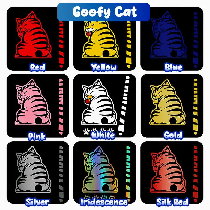 Car Rear Wiper Charming Tail-Wagging Sticker - Image 6