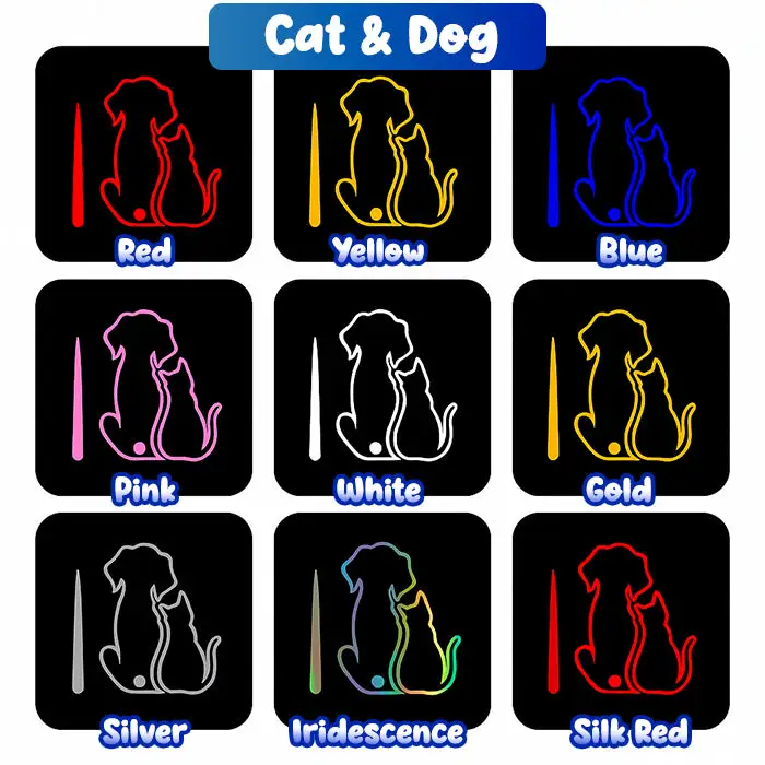 Car Rear Wiper Charming Tail-Wagging Sticker - Image 7