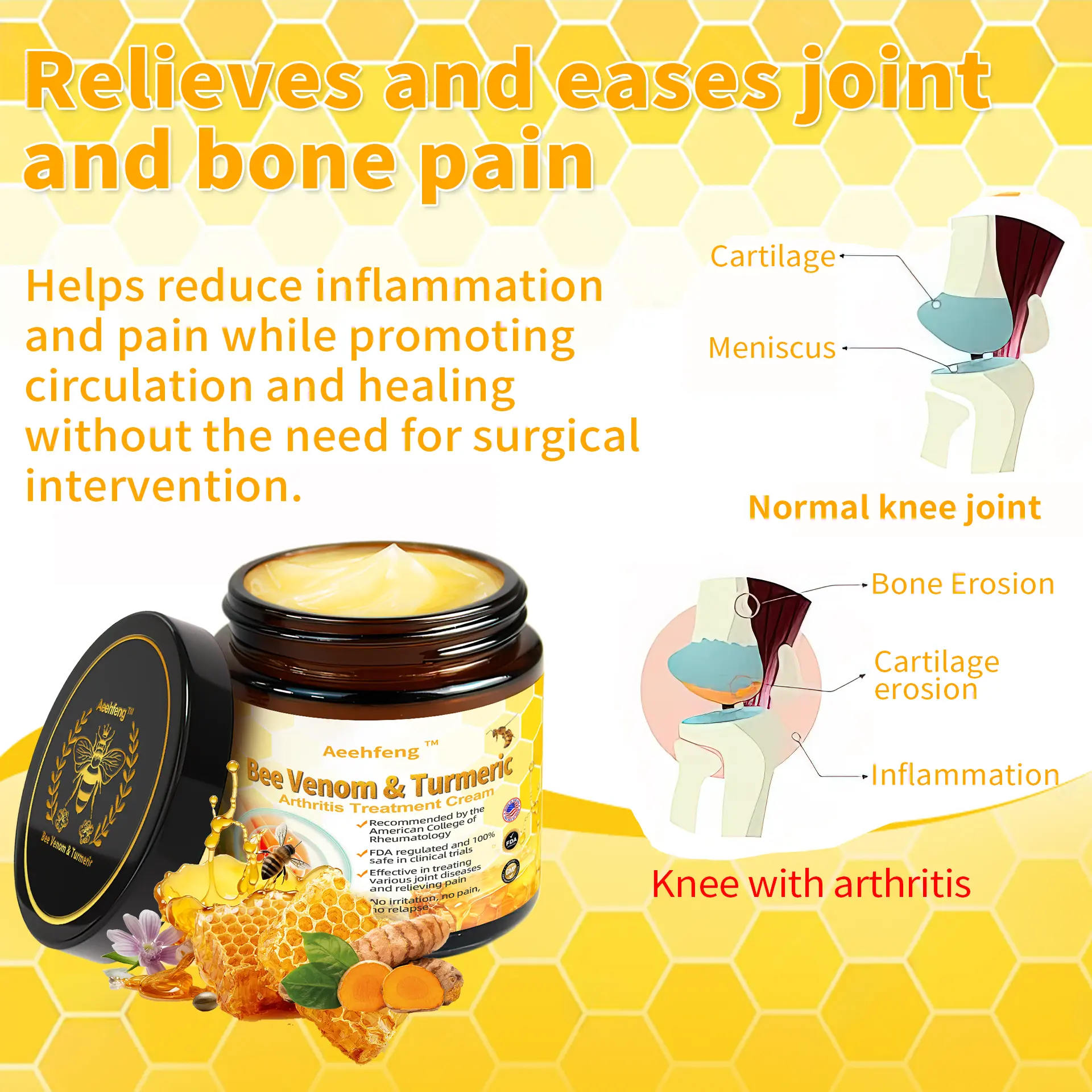 Bee Venom & Turmeric Arthritis Therapy Cream - Image 10