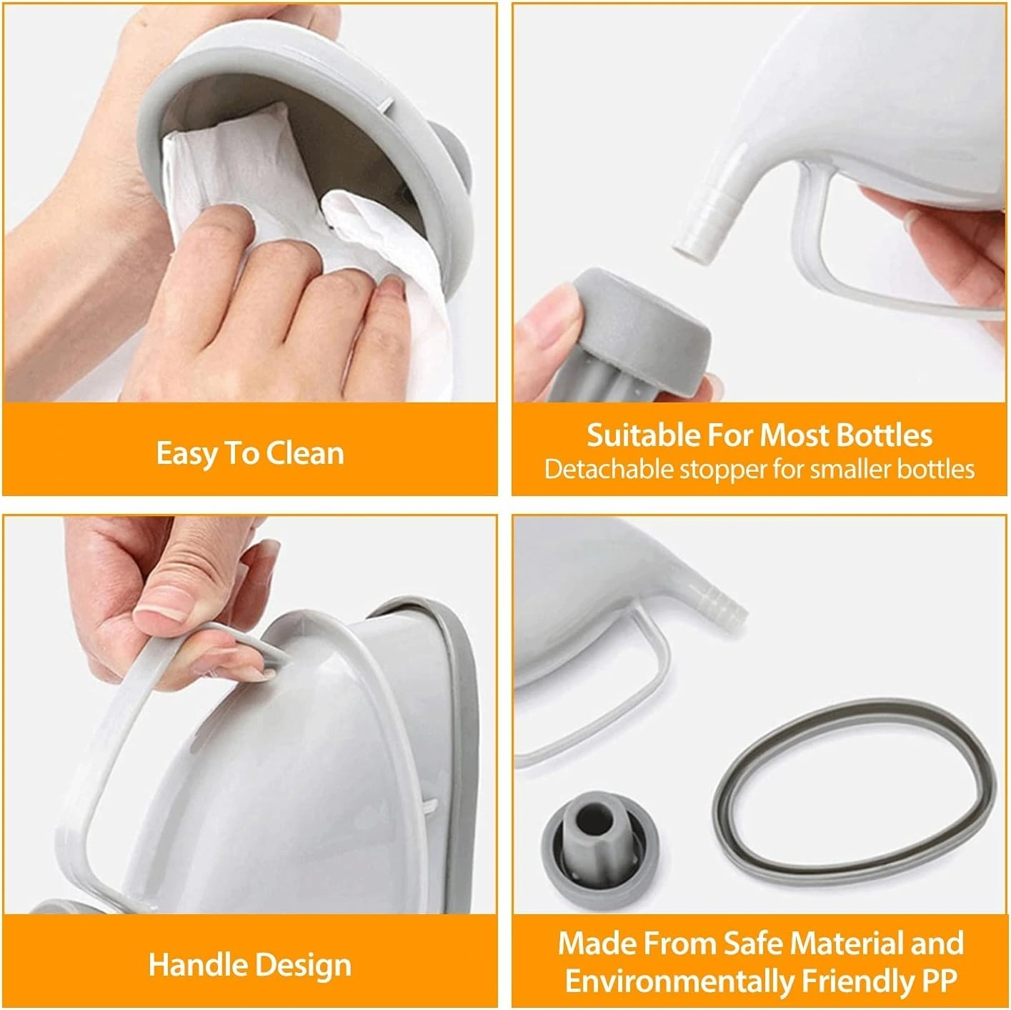 Neutral Urinal Drainer & Travel Portable Emergency Toilet - Image 4