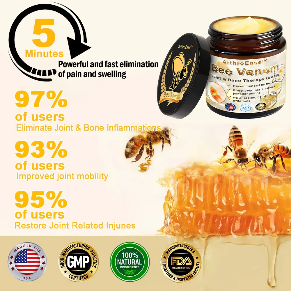 ArthroEase Bee Venom Arthritis Therapy Cream - Image 7