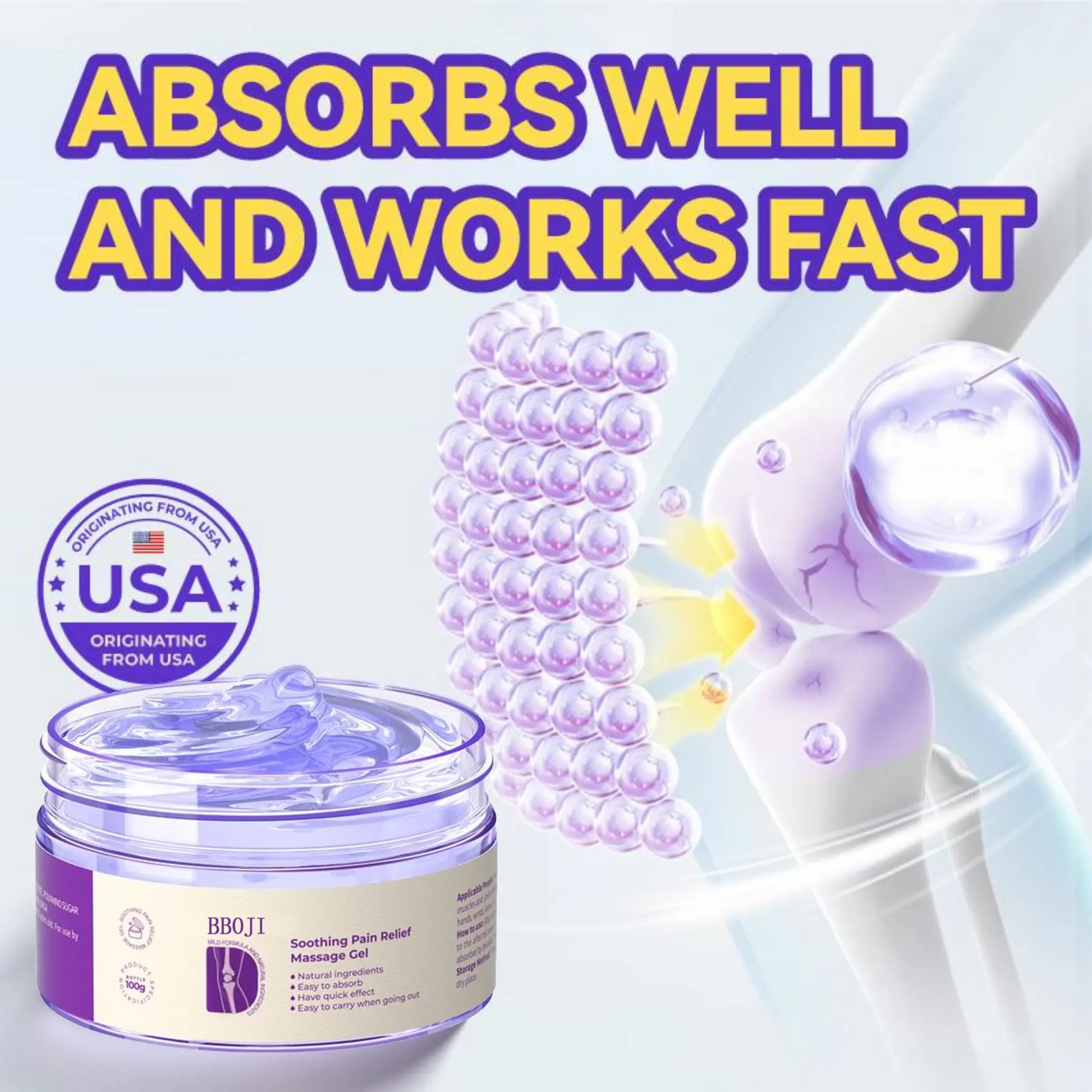 Purple Gel Refuse pain and inflammation - Image 4