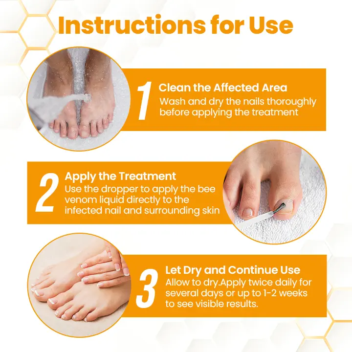 BeeVenom Anti-Fungal Nail Renewal Oil - Image 8