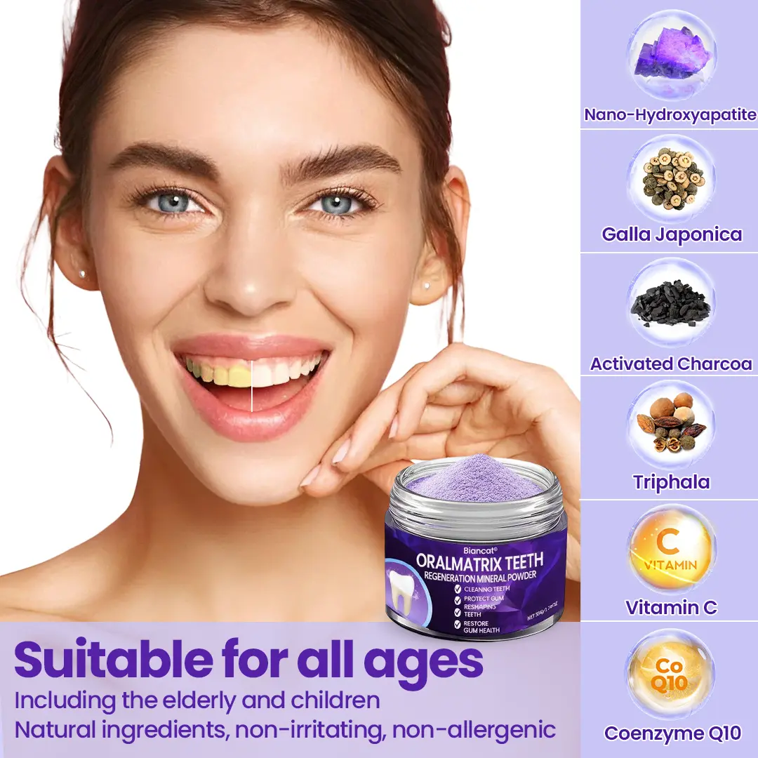 OralMatrix Teeth Regeneration Mineral Powder - Image 5