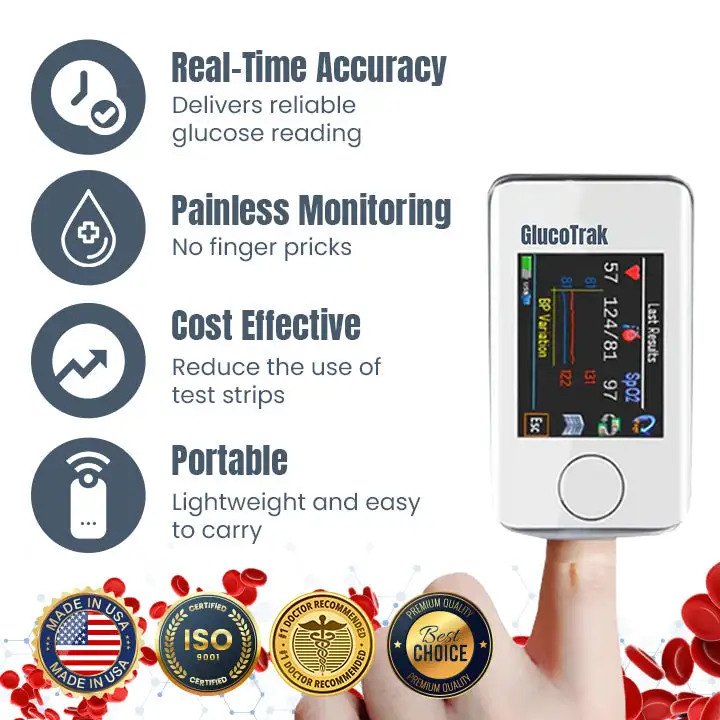 GlucoTrak Glucose Monitoring Device - Image 2