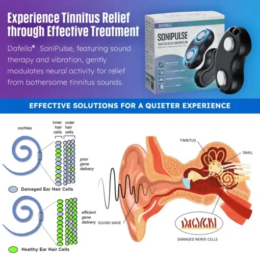 SoniPulse Tinnitus Relief Soothing Aid - Image 4