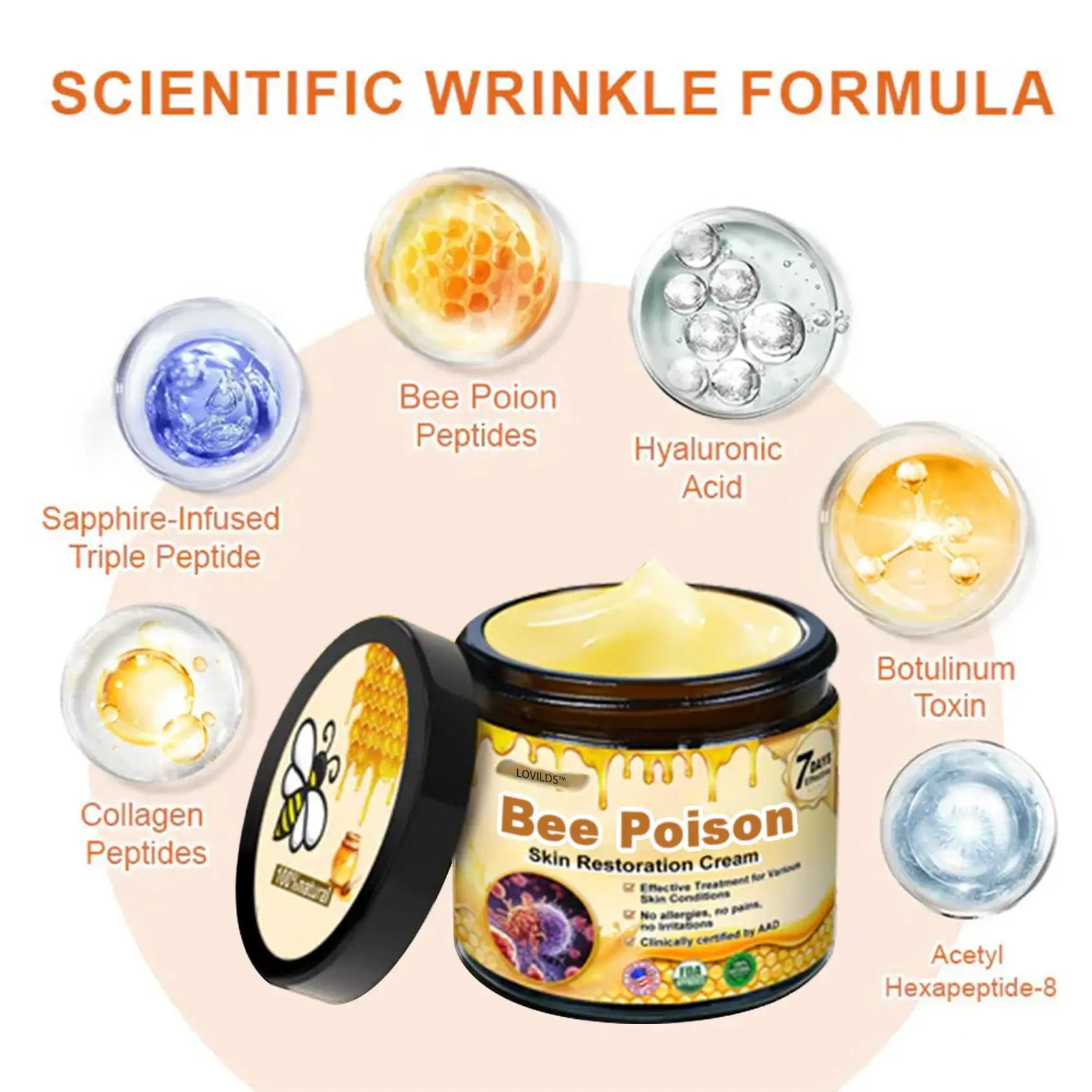 Bee Poison Skin Restoration Cream - Image 10