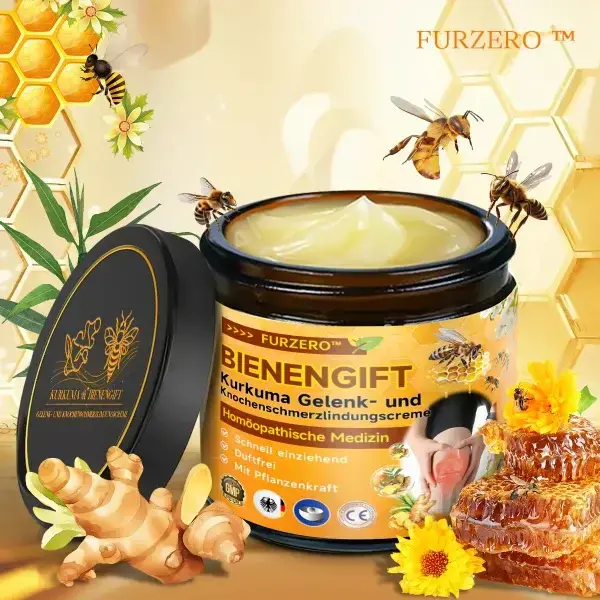 Bienengift- und Kurkuma-Gelenk- und Knochenschmerzlinderungscreme