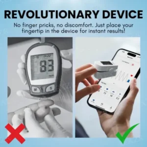 Alternative view of Precision Glucose Monitoring Device