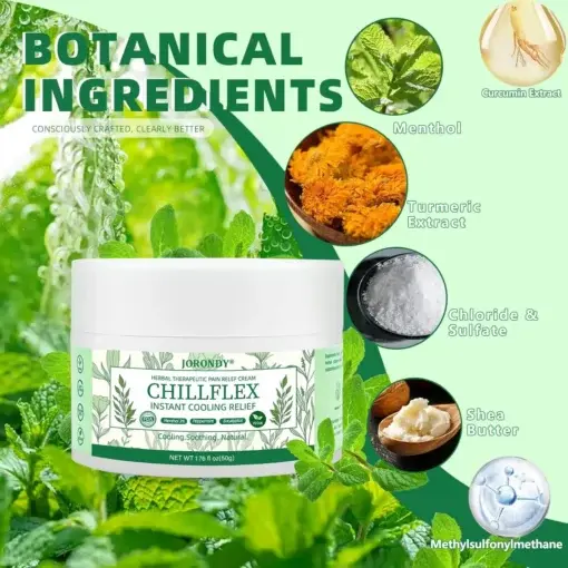 CHILLFLEX Herbal Pain Relief Cream - Image 5