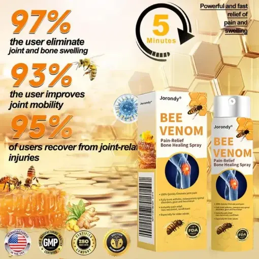 Bee Venom Pain-Relief Bone Healing Spray - Image 7