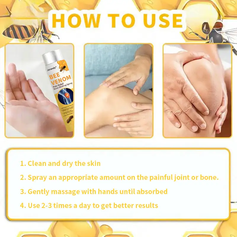 Bee Venom Pain-Relief Bone Healing Spray - Image 20