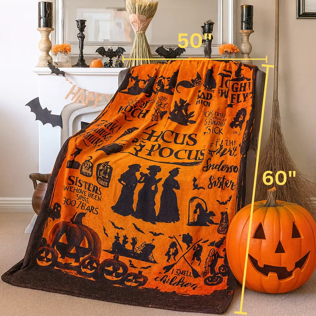 Halloween Spooky Blanket - Image 2