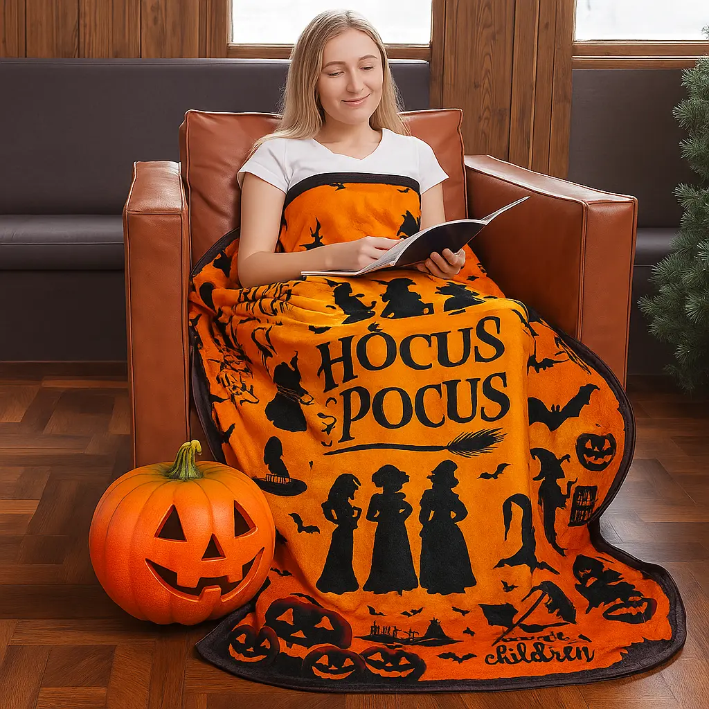 Halloween Spooky Blanket - Image 3