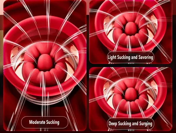 Kiss of an Angel – Breast Masturbator with Suction & Licking Stimulation - Image 5