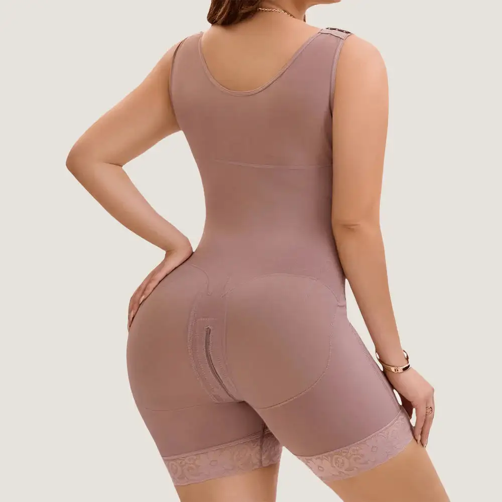 NESLEMY Women Tummy Control Full Shapewear Butt Lifter with Zipper Crotch - Image 12