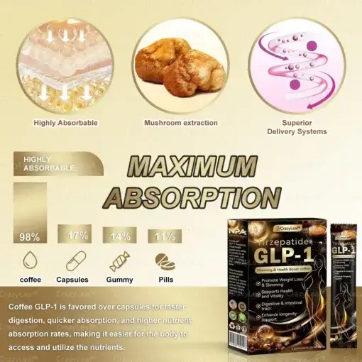 NAD Herbal Mushroom Instant Coffee