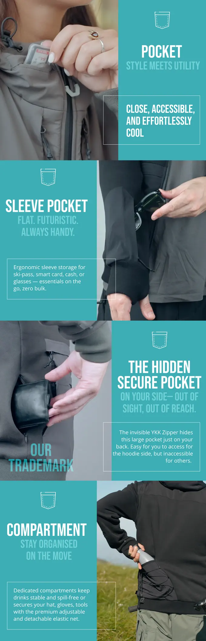 All-in-One Daily Travel Hoodie - Image 11