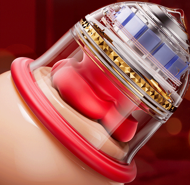 Kiss of an Angel – Breast Masturbator with Suction & Licking Stimulation for Women