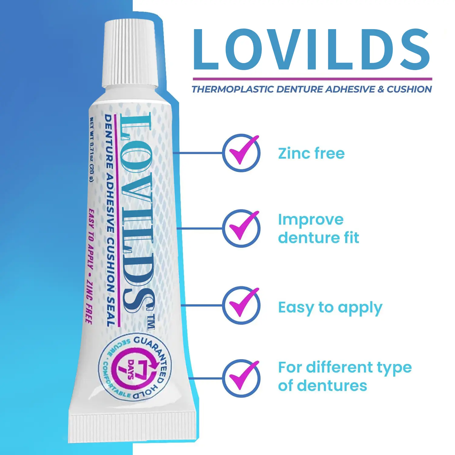 Thermoplastic Denture Adhesive & Cushion - Image 4