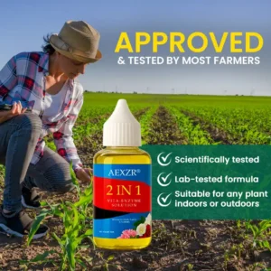 Alternative view of 2 in 1 Vita-Enzyme Solution Internally Repairs & Nourishes for Vibrant Leaves