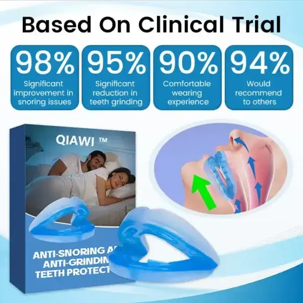 QIAWI ™ Anti-Snoring & Anti-Grinding Teeth Protector - Image 2