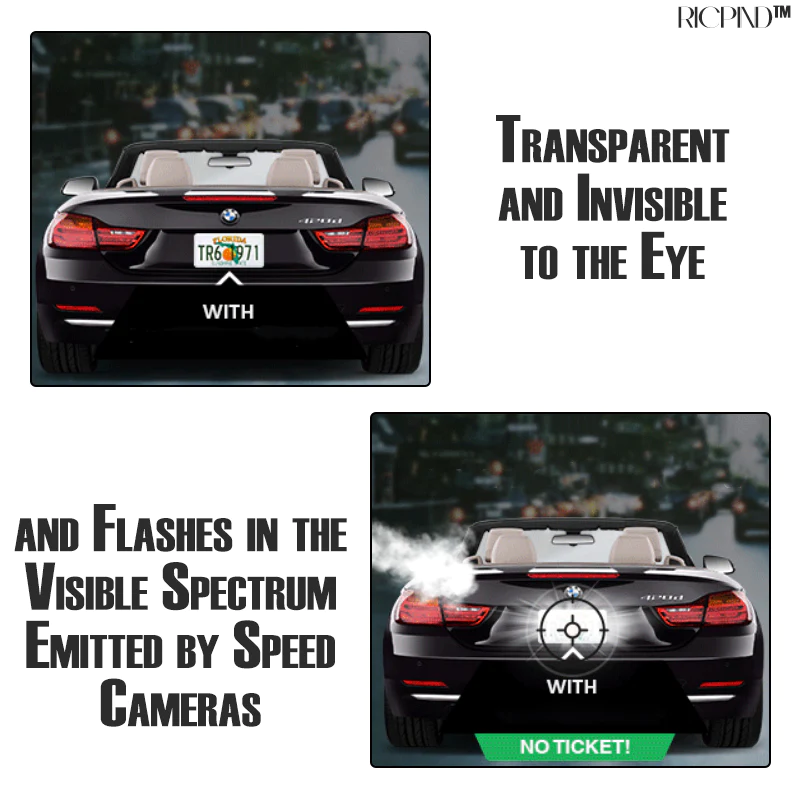 Stealth Car Plate Secure Defender Spray - Image 2