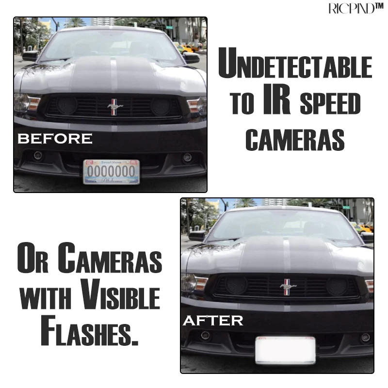 Stealth Car Plate Secure Defender Spray - Image 3