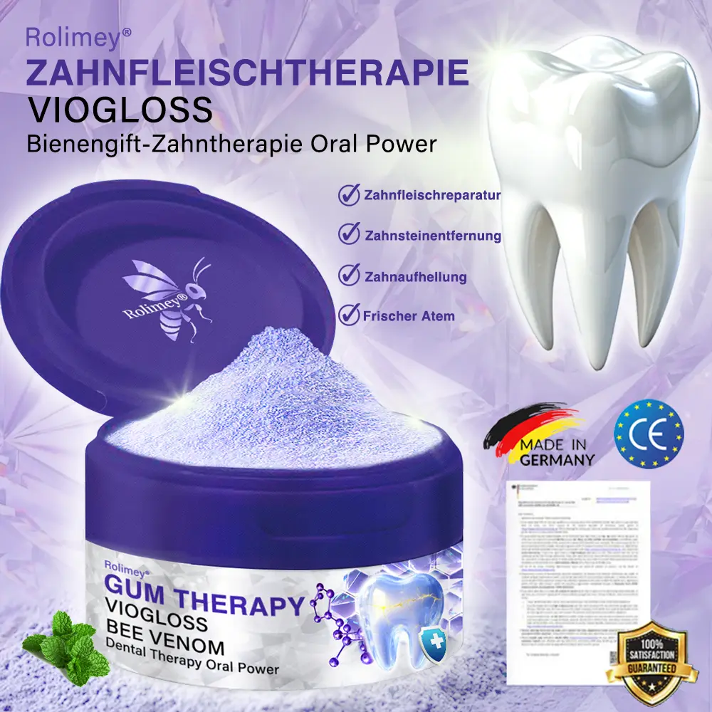 VioGloss Bienengift-Zahntherapie Oral Power