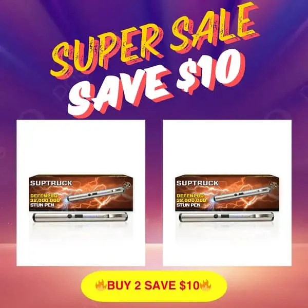 SUPTRUCK DefenPro 32,000,000 Stun Pen - Image 3