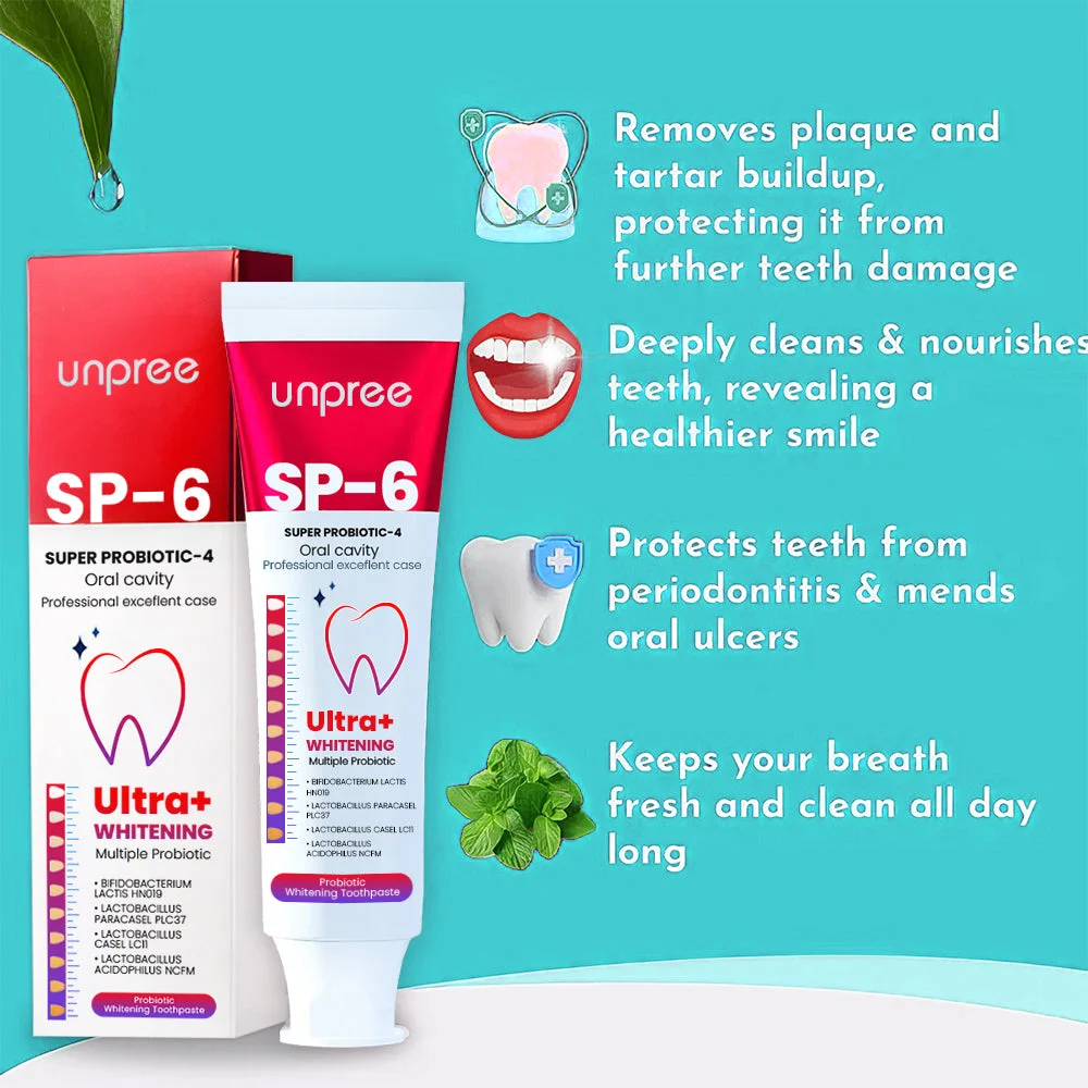 SP-6 Ultra+ Probiotic Whitening Toothpaste - Image 9