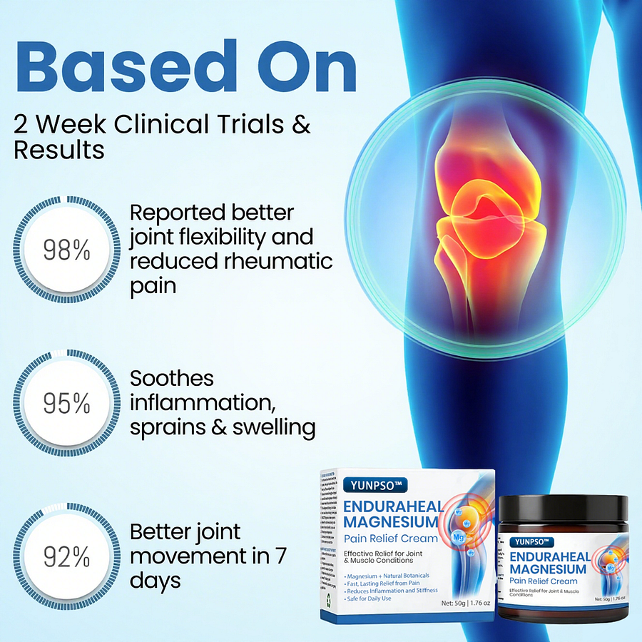 EnduraHeal Magnesium Pain Relief Cream - Image 3