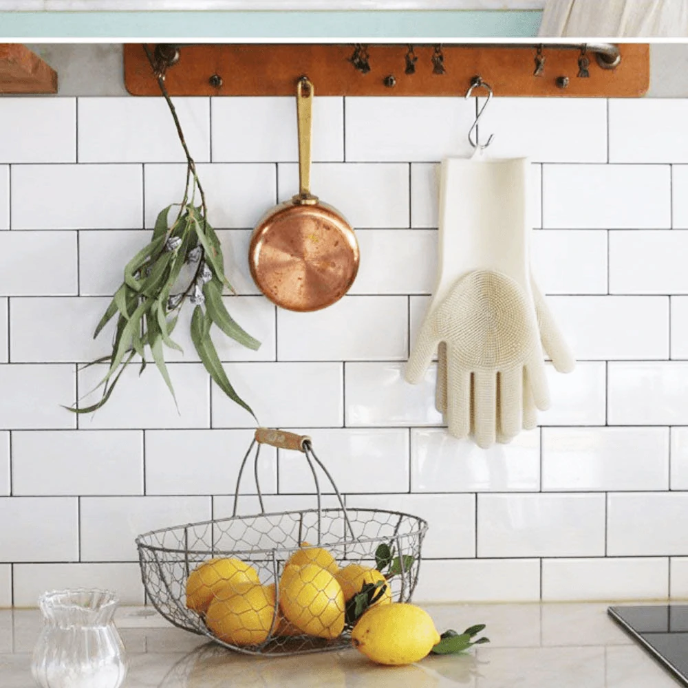 (🎄Christmas Promotion--48%OFF)Magic Silicone Dish Washing Gloves - Image 2