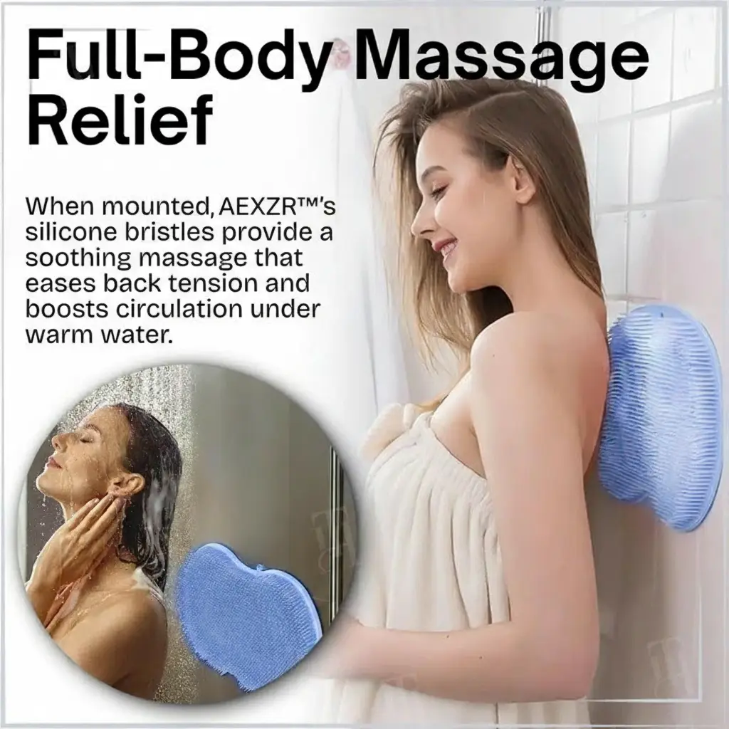 Shower Dual-Use Scrub & Massage Pad - Image 7