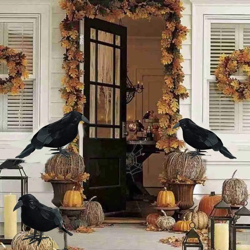 Black Crow Halloween Home Decor - Image 2