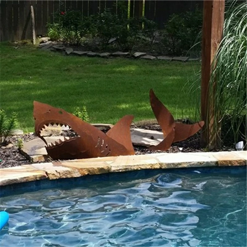 (HOT SALE)The Strongest Terrestrial Shark-Garden Decoration - Image 7