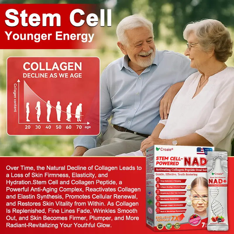 Stem Cell–Powered NAD+ Activating Collagen Peptide Oral Solution - Image 11