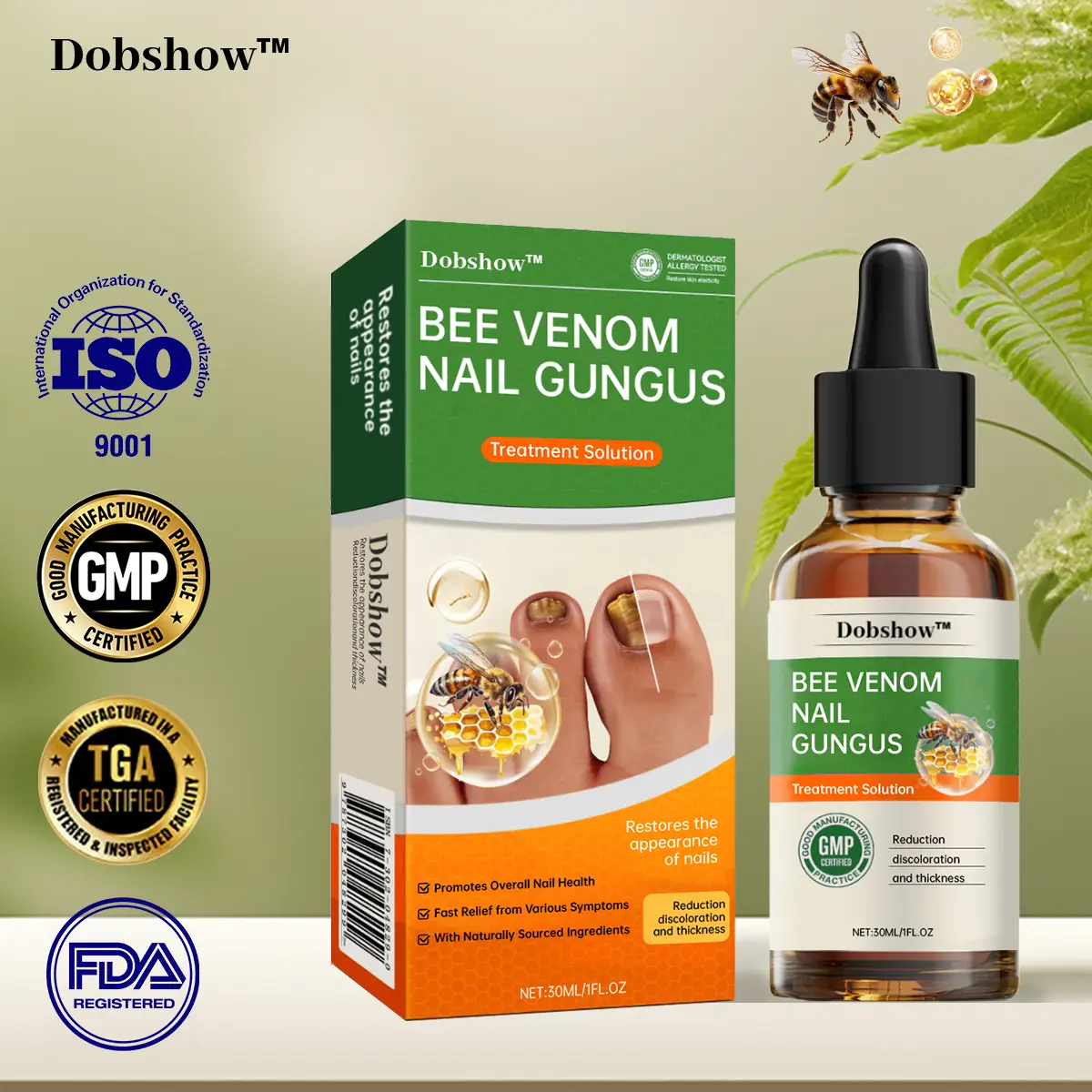Bee Venom Nail Fungus Treatment Liquid